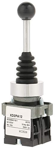 Jeanoko 2 pas de verrouillage Joystick XD2PA12 interrupteur de fonctionnement à deux positions pour pièces de rechange de contrôle industriel