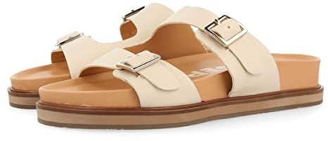 GIOSEPPO Sandalias Off-White Tipo Bio para Mujer Albury