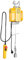 Steinberg Systems SBS-EH-600/18 Seilzug 1050 W 600 kg 18 m Seilzug elektrisch elektrischer Seilzug Seilwinde elektrisch