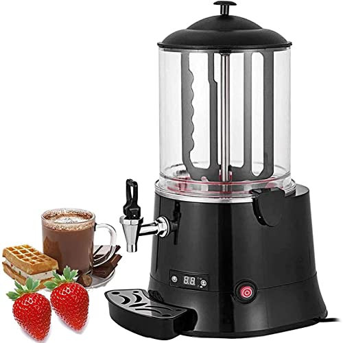 JINTAOMA MáQuina De Chocolate Caliente, Derretimiento De Chocolate, MáQuina De FusióN De Calentamiento En Caliente con Control AutomáTico De Temperatura, Calentador EléCtrico,5L