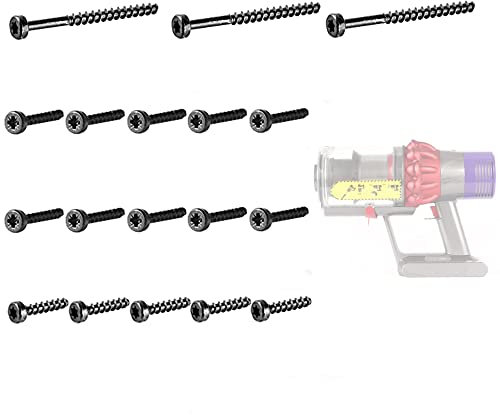 18 Pcs Universal Screws For Dyson Cordless V6 V7 V8 V10 V11 Vacuum Cleaner Power Pack/Battery SV09 SV10 SV11 SV12 SV14