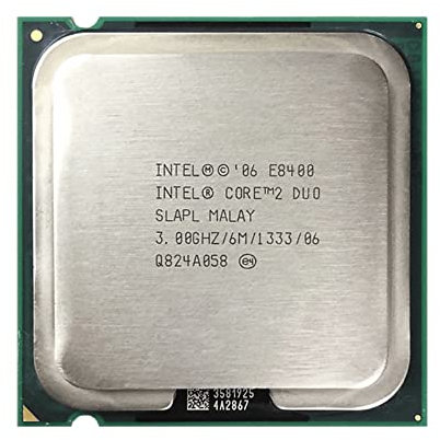 Intel Core 2 Duo E8400 3.0 GHz Processore CPU Dual-Core Usato 6M 65W LGA 775