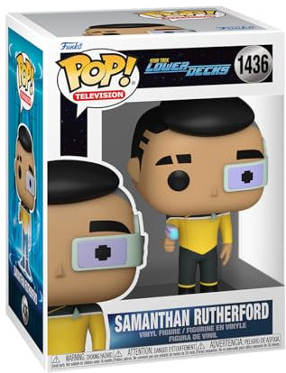 Funko Pop! TV: Star Trek LD - Samanthan Rutherford - Star Trek Lower Decks - Vinyl-Sammelfigur - Geschenkidee - Offizielle Handelswaren - Spielzeug Für Kinder und Erwachsene - Cartoons Fans