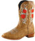 Stivali camperos Donna Stivaletti Cowboy Western Stivali Estivi Donna Bassi Chiari Stivali Estivi Donna Traforati Morbidi Scarpe da Donna Espadrillas Donna Zeppa Lacci Sandali Bambina Marrone-4 42