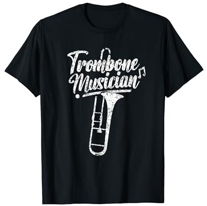Posaune Musiker Musiker Posaunist T-Shirt