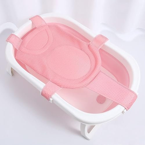 Babybadenetzt,Badewannensitz Baby Red de Baño Para Bebé, Asiento de Baño Para Bebé, Alfombra de Baño Para Bebé, Alfombra de Baño Para Bebé Antideslizante