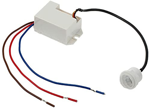 PIR Sensor Detektor, Innenbeleuchtung PIR Sensor Schalter 360 Grad Infrarot Bewegungsmelder für Kleiderschrank Schrank Veranden Zuhause