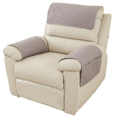 PTJJXA 1 Sitzer Sesselschoner, Sesselschoner für Relaxsessel Wasserdicht, Sesselschoner Sesselauflage Relax, Sesselschutz Haustieren für Hunde Kindern