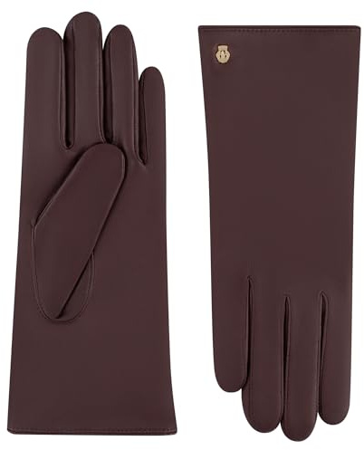 Roeckl Lederhandschuhe Antwerpen Farbe wine