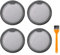 Juego de 4 unidades de repuesto para aspiradora Xiaomi G9 / G10 And T10 / T20 / T30 Vacuum Cleaners, Washable Reutilizable Filter (Filtro Element*4 + Goose Head Brush*1)