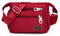 Throushine Hiziel Vielseitige Crossbody-Tasche aus Nylongewebe (ROT)