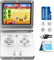 RG35XXSP Flip Retro Handheld Spielekonsole, 3,5 Zoll IPS Bildschirm Linux System mit 64G Karte vorinstalliert 5532 Spiele, Clamshell Spielekonsolen Unterstützt 5G WiFi Bluetooth HDMI