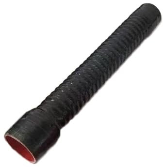 Lufteinlass Ansaugschlauch Schwarzer Silikon-Flexschlauch Kühlerrohr Universell Für Luftansaugung Hochdruck- Und Hochtemperatur-Gummiverbinder ID 30–100 Mm Auto Luft Einlass(400mm,ID 45mm)