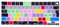 XSKN Premiere Pro Shortcuts EU UK Version Keyboard Silicone Skin Cover Fits for Apple Since 2021 Released MacBook Air MacBook Pro 13.6 15.3 14.2 16.2 Inch with M1 M2 M3 M4 Chip and Touch ID