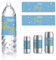 GOMAKERER 30 hojas Etiquetas para botellas de agua para Baby Shower, adhesivo con tema recién nacido azul de agua etiqueta personalizada botella de agua potable para fiesta boda, 8,5 x 2,5 pulgadas