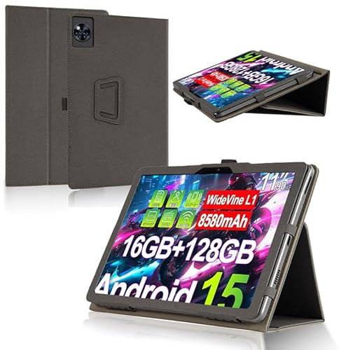 YKWXSC Cover per DOOGEE U11 Tablet 11 Pollici, Sottile Folio Supporto Protettiva Tablet Custodia Cover per DOOGEE U11 Tablet 11 Pollici, Nero