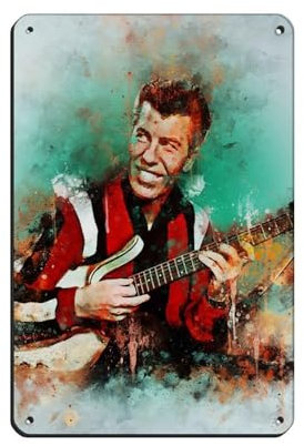 GJHTQLP Poster Link Wray 04 Blechschild, Vintage, Metall, Pub, Club, Café, Bar, Zuhause, Wandkunst, Dekoration, Poster, 20 x 30 cm