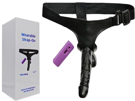 BeHorny Strap-On Harness 12-Speed Dildo with Vibration Functions
