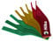 Hilka 12700108 Brake Pad Thickness Gauge, Set of 8