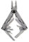 SOG Erwachsene POWERACCESS Deluxe Sheath + HEX KIT Multitool, Silber, One Size