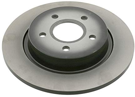 Blue Print ADF124316 Brake Disc Set (2 Brake Disc) rear, full, No. of Holes 5