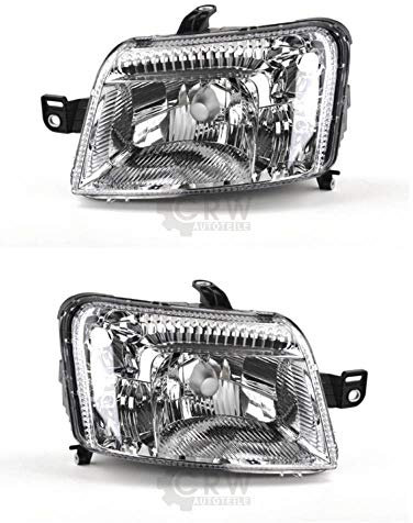 Halogen Scheinwerfer Set PANDA (169) Bj. 08/09- H4 mit Motor