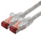 freiwerk Network cable Cat.6 7.5 m transparent - 1 x Ethernet cable Lankabel Cat6 Lan network cable Sftp Pimf patch cable 1000 Mbit s