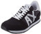 ARMANI EXCHANGE Rio Side Logo, Scarpe da ginnastica Uomo, Nero (Black White), 41 EU