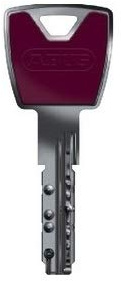ABUS XP20S Ersatzschlüssel mit Design-Clip violett