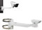 compcctv Universal Heavy-Duty Outdoor CCTV Security Camera Pole Mount Bracket Adjustable Universal Security Camera CCTV Security Camera Mount Bracket (1 Pack)(30mm-200mm)