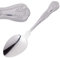 Stainless Steel Cutlery Kings Pattern Forks Knives Tea Spoons Table Spoons Soup Spoons Dinner Cooking (Kings Dessert Spoon Pack of 6)