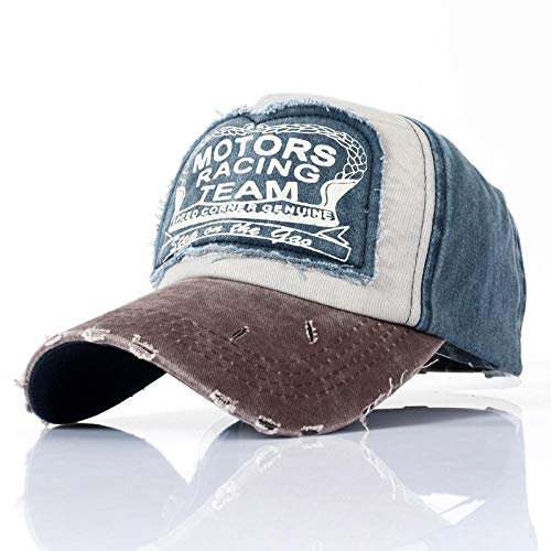 Herren Kappe Hut Summer Cotton Cap Baseball Cap Snapback Spring Hat Cap Hip Hop Fitted Cap Männer Frauen Cap Outdoor-A2_Brown_Navy_Adjustable