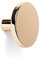 Gedotec Möbelknopf Antik | Schrank-Knopf Messing poliert | COMO | Metall Türknopf rund | Schubladen-Knopf Ø 41 mm | Kommoden-Knopf Küchen-Schränke & Türen | 10 Stück - Möbel-Knauf mit Schrauben