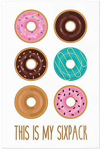 JUNIWORDS Poster, This is My Sixpack, 30 x 45 cm