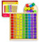 1x1 lernen spiel holz-multiplikationsbrett-einmaleins spiel-multiplikationslehrmittel für die frühkindliche bildung-rechnen lernen spiel-1x1 brettspiel-multiplikation spiel für Kinder 5 6 7 Jahre