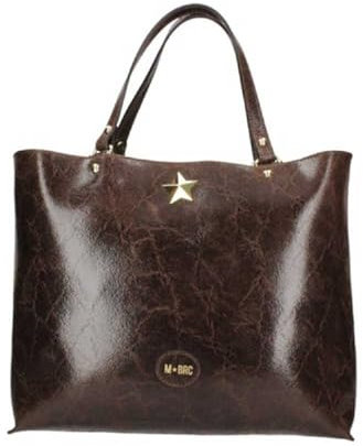MBRC Maximale Armbänder Damen Schultertasche Leder Linie Forever Q127, braun