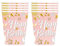YAAVAAW Rose Gold Happy Cups for Girls, Kids, Men, Women - 10 Pcs Tableware Party Decor for Baby Shower, Her Birthday Party Supplies