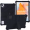YHFZR Coque pour DOOGEE T10, Silicone Antichoc Léger Housse de Protection avec Support Stand pour DOOGEE T10 Tablet 10 Pouce, Noir