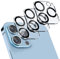 INF Verre trempé de protection d'appareil photo pour iPhone 13 Pro / 13 Pro Max Pack de 3