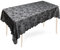 Hoxfly Halloween Esstisch Dekoration, Halloween Dekorationen Tischdecken, Spinnennetze Tischdecke, Tischläufer Herbst Party Tischtuch Schwarze Spitze, Party Tisch Liefert für Halloween Dekorationen