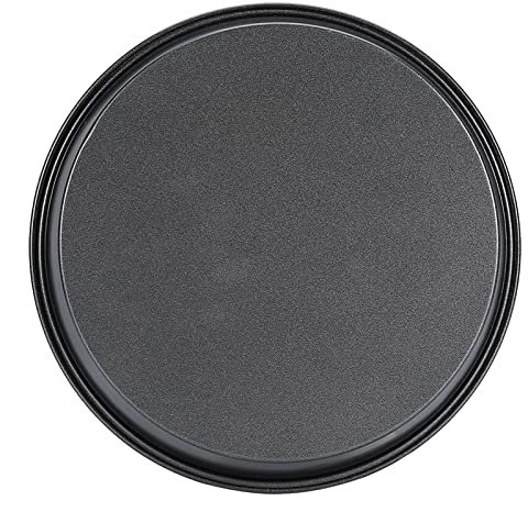 MUNEFE Plat à Pizza De 9 Pouces, Plats De Cuisson Au Four à Micro-ondes En Alliage D'aluminium, Plat à Pizza Rond Antiadhésif Pour la Cuisine du Restaurant à la Maison