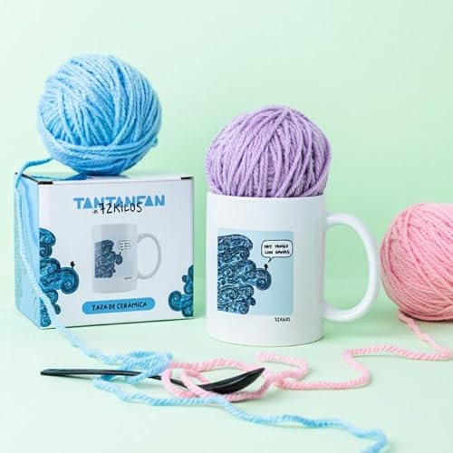 TAZA MUG HOY VENGO CON GANAS 72 KILOS (TANTANFAN)