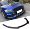 YuZong Auto Frontspoiler Lippe für Audi A3 S3 8V 2014 2016 2016,Lippen Flügel Antikollisionsschutz Exterieur Zubehör,A-Black