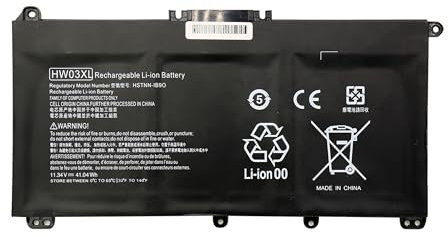 BLESYS Batterie de Remplacement pour HP Pavilion 15-eg0000sf 15-eg0008nf 15-eg0036nf 15-eg0042nf 15-eg0048nf 15-eg0067nf 15-eg0078nf 15-eg0082nf 15-eg1026nf 15-eg2048nf Laptop 11.34V/41.04Wh