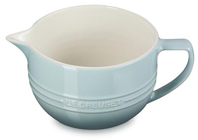 Le Creuset Stoneware Signature Batter Bowl, 3.2qt., Sea Salt