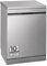 LG DF243FVS - Lavavajillas con Función Quadwash, TrueSteam, Lavado a Vapor, Sistema EasyRack, Bandeja para Cubiertos, Sistema Autodiagnóstico, Display LED Táctil, 14 L, Eficiencia D, Inox Antihuellas