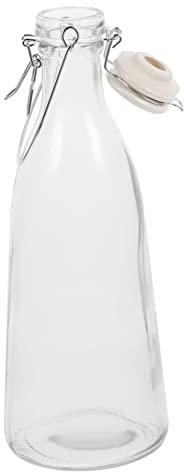 Flaschen Öl mit Eierlikör Swing Glas kohlensäurehaltige Weinschnalle oder Spender B Wasser Home Getränke Küche Saftversorgung versiegelter Flip-Stopper for Getränkedeckel Aufbewahrungskappen Bier (Co