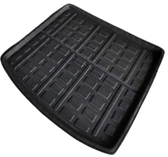 BGRVCKS Für VW Für Caddy 3 2k 2003 2004 2005 2006 2007 2008 2009 Kofferraummatte Zubehör Autobodenwanne Kofferraumteppich Laderaumabdeckung hinten