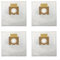 Lot de 4 sacs de rechange pour aspirateur Hoover Style H H81H81