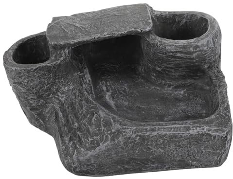 DRESSOOS Plateforme De Basking pour Tortues Rampe Décorative pour Aquariums Et Terrariums Accessoire Multifuntionnel pour Reptiles Et Poissons Décoration Vivid Adapté pour Lézards Et